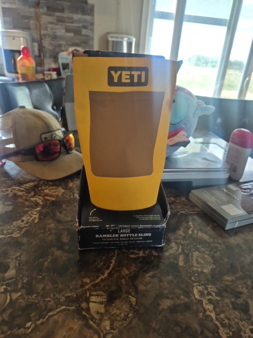 YETI Large Rambler Bottle Sling - Yellow